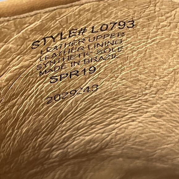 Madewell Women's The Harper Woven Leather Mules Size 9.5 - Picture 5 of 9